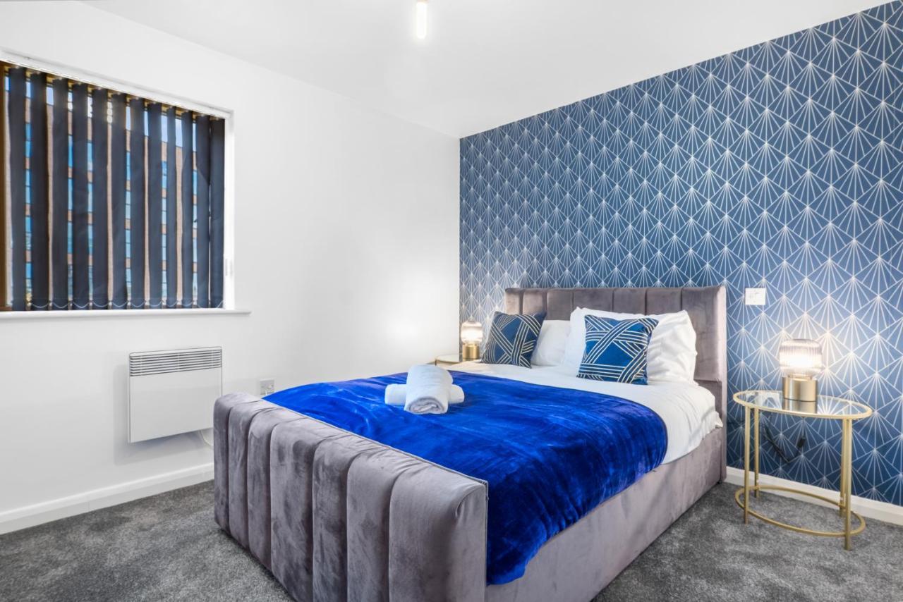 Ebra Stays - Luxury 2 Bedroom Apartment - Birmingham Exterior photo