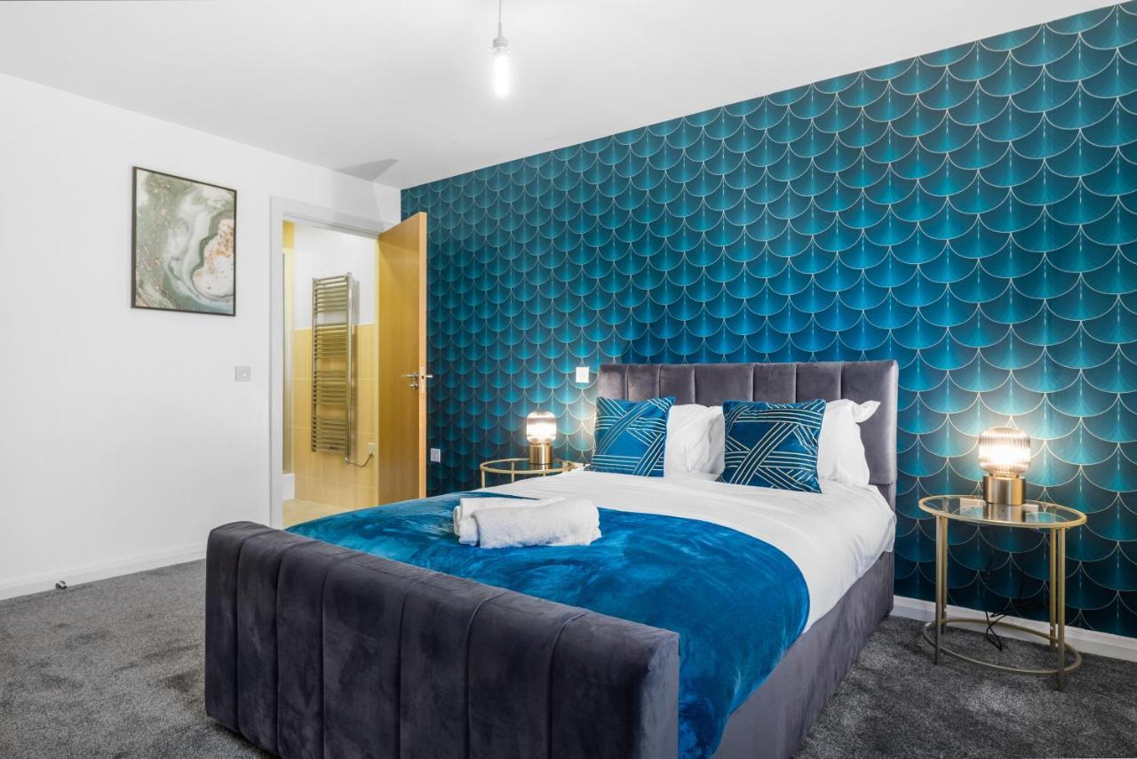 Ebra Stays - Luxury 2 Bedroom Apartment - Birmingham Exterior photo